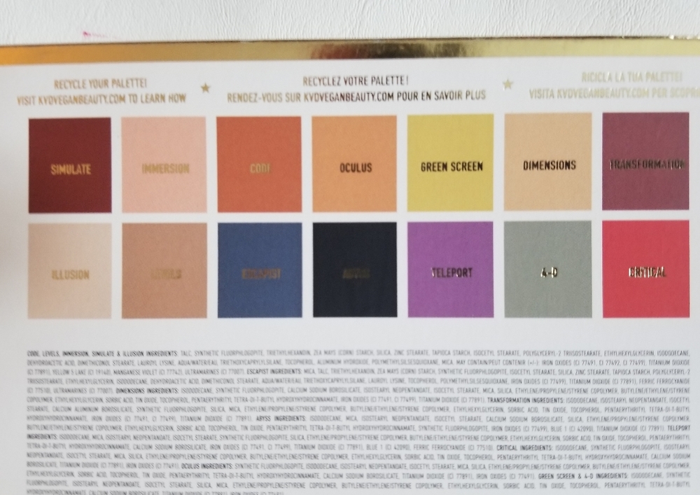 *HOST PICK!*BNIB KAT VON D 14 Color EYESHADOW PALETTE - Picture 2 of 4